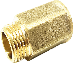 Удлинитель медь ВР-НР, 1/2" х 25 мм