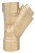 Фильтр косой-Про ВР-ВР, сетчатый, латунный, 1/2"