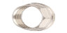 Контргайка ВР, никелированная, 3/4"