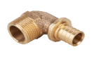 Угольник-переходник с наружной резьбой бронзовый, 20-R 1/2"
